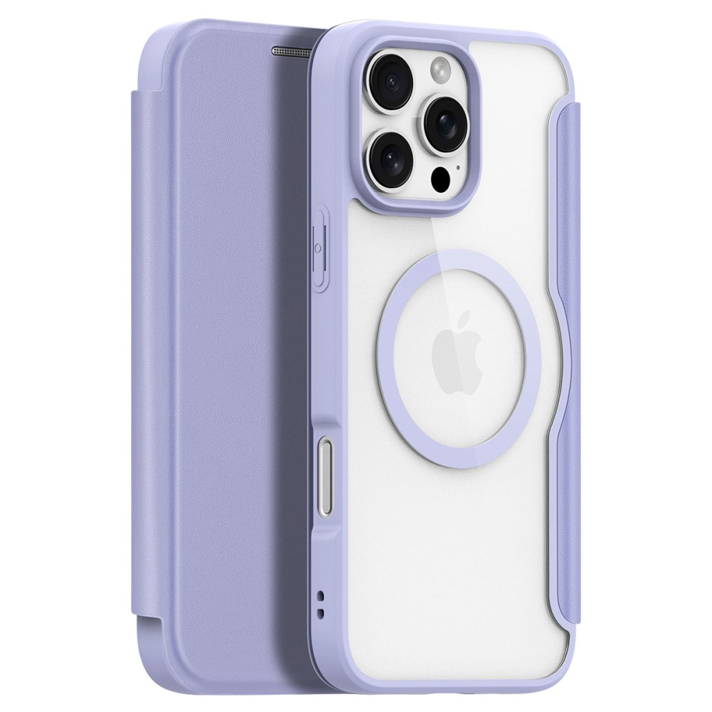 DUX DUCIS DUX DUCIS iPhone 16 Pro Fodral MagSafe Skin X Pro Lila - Teknikhallen.se