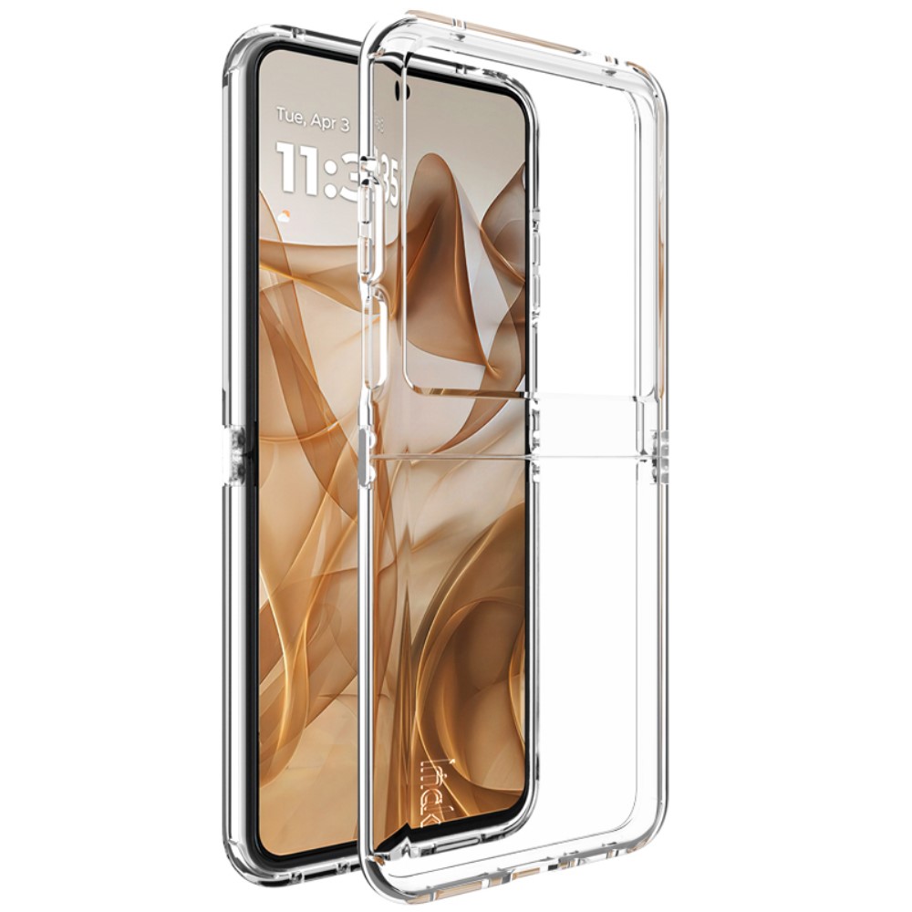 IMAK IMAK Motorola Razr 50 5G Skal TPU Transparent - Teknikhallen.se