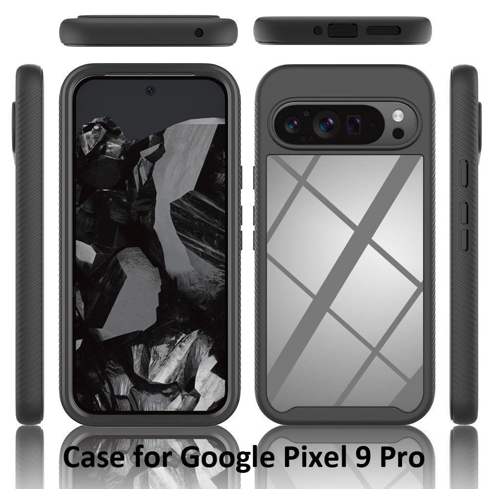  Google Pixel 9/9 Pro Skal Hybrid Defense Svart - Teknikhallen.se