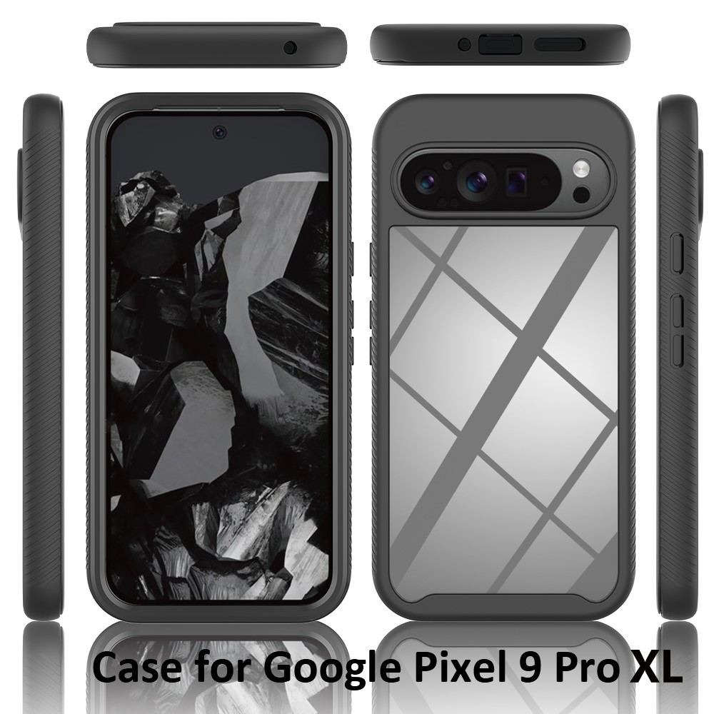  Google Pixel 9 Pro XL Skal 360 Defense Svart - Teknikhallen.se