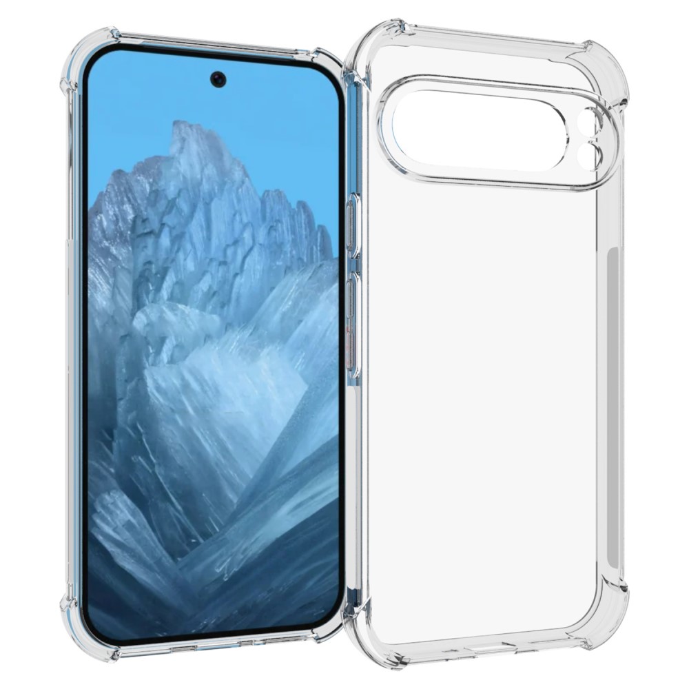  Google Pixel 9/9 Pro Skal Shockproof TPU Transparent - Teknikhallen.se