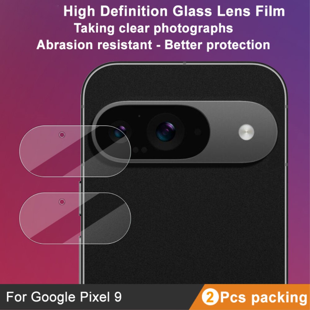 IMAK IMAK Google Pixel 9 Linsskydd 2-PACK Härdat Glas - Teknikhallen.se