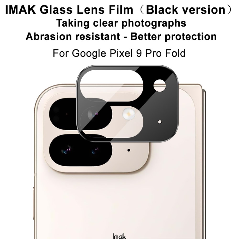 IMAK IMAK Google Pixel 9 Pro Fold Linsskydd Svart - Teknikhallen.se