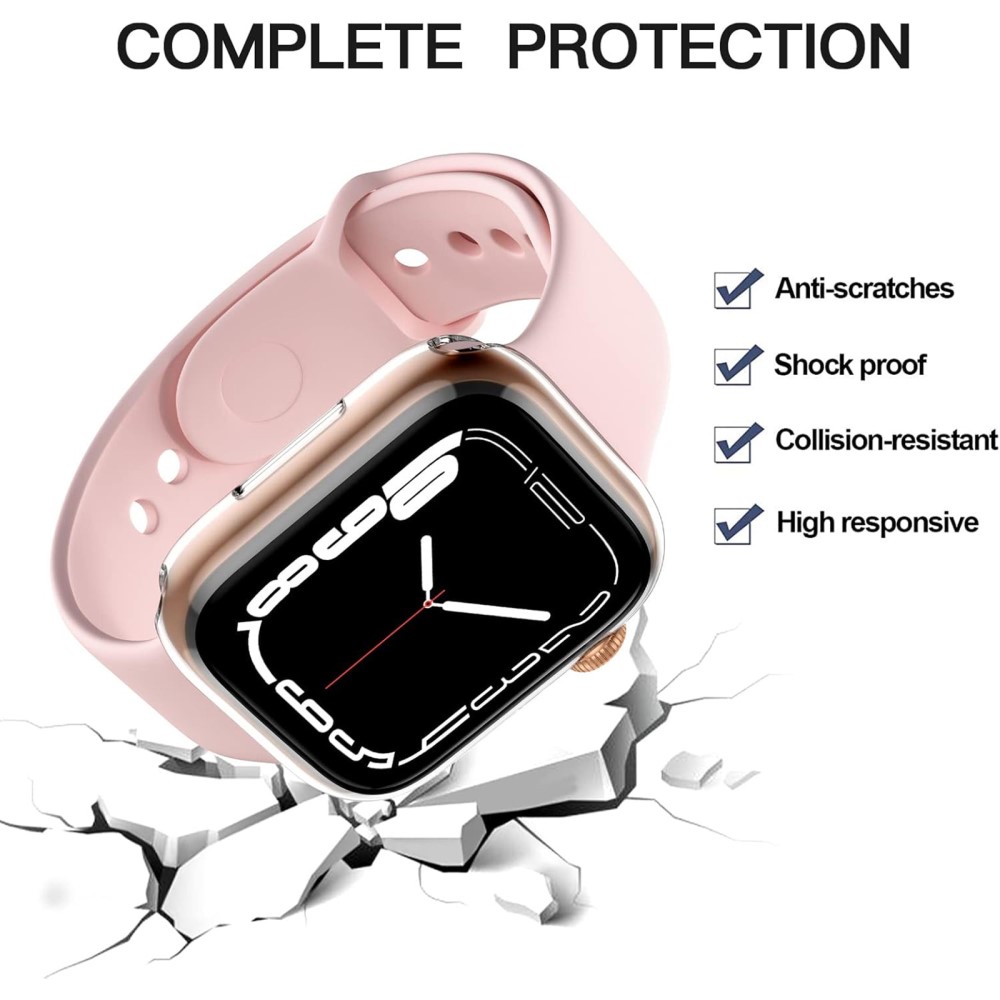  Apple Watch 10 42 mm Skal TPU Transparent - Teknikhallen.se