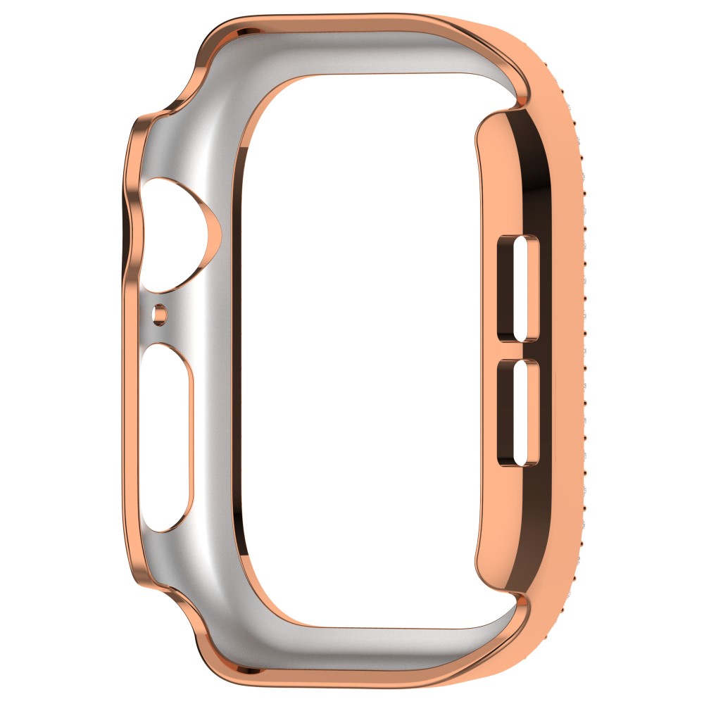  Apple Watch 10 42 mm Skal Rhinestone Roséguld - Teknikhallen.se