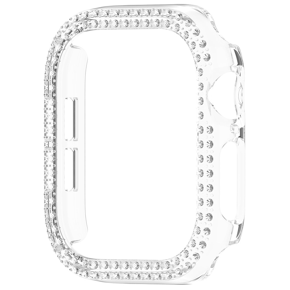  Apple Watch 10 42 mm Skal Rhinestone Transparent - Teknikhallen.se