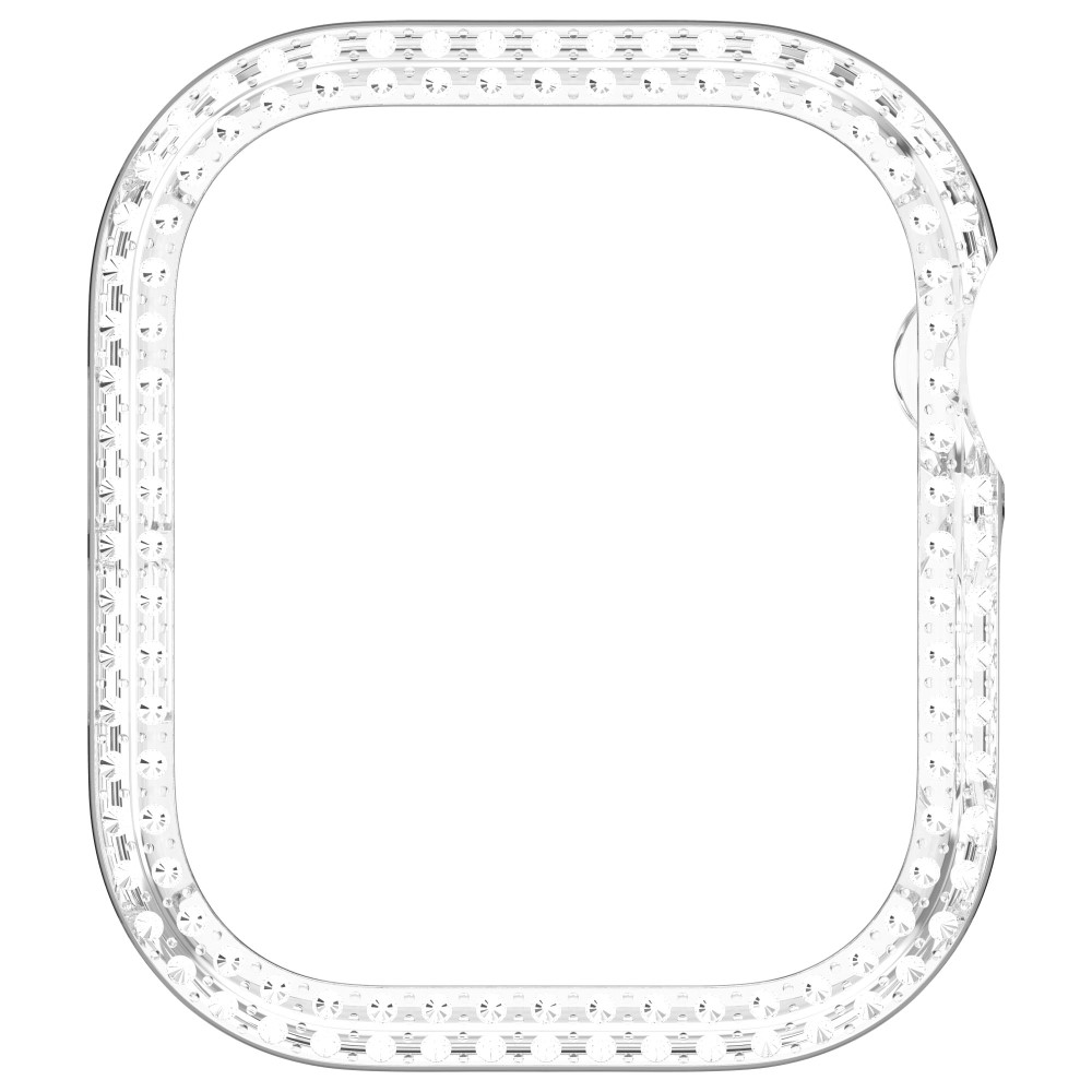  Apple Watch 10 42 mm Skal Rhinestone Transparent - Teknikhallen.se