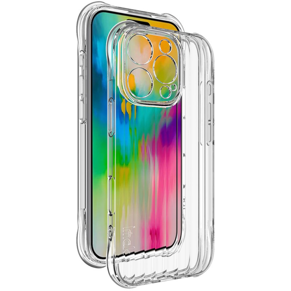 IMAK IMAK iPhone 16 Pro Max Skal Shockproof TPU Transparent - Teknikhallen.se