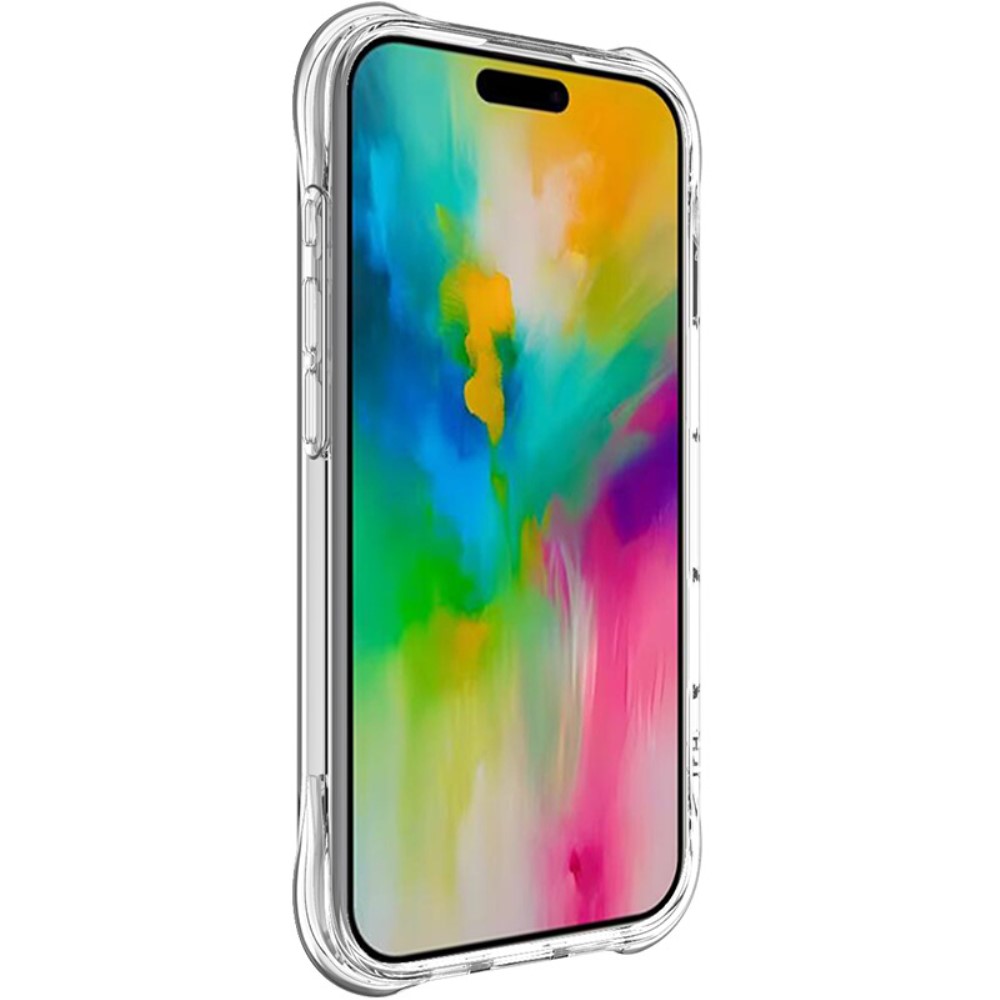 IMAK IMAK iPhone 16 Pro Max Skal Shockproof TPU Transparent - Teknikhallen.se