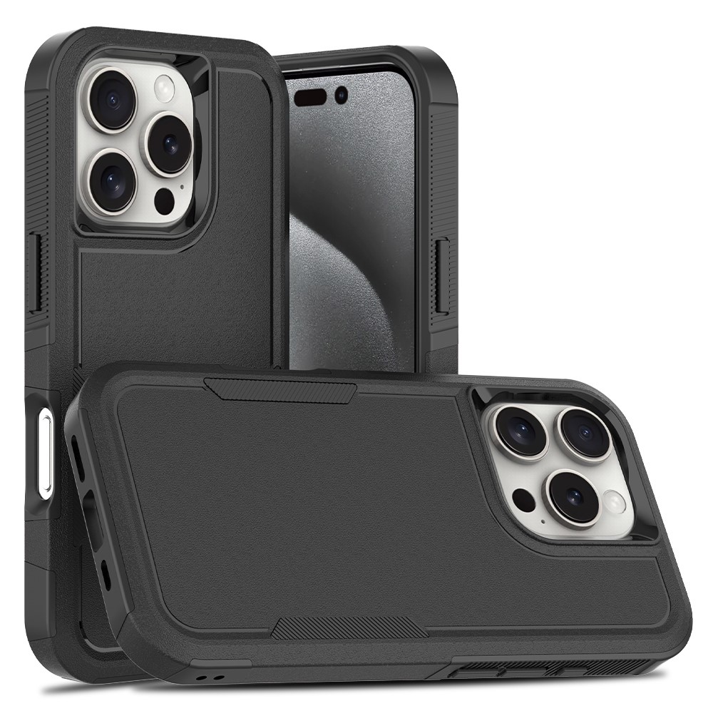  iPhone 16 Pro Skal Extreme Shockproof Svart - Teknikhallen.se