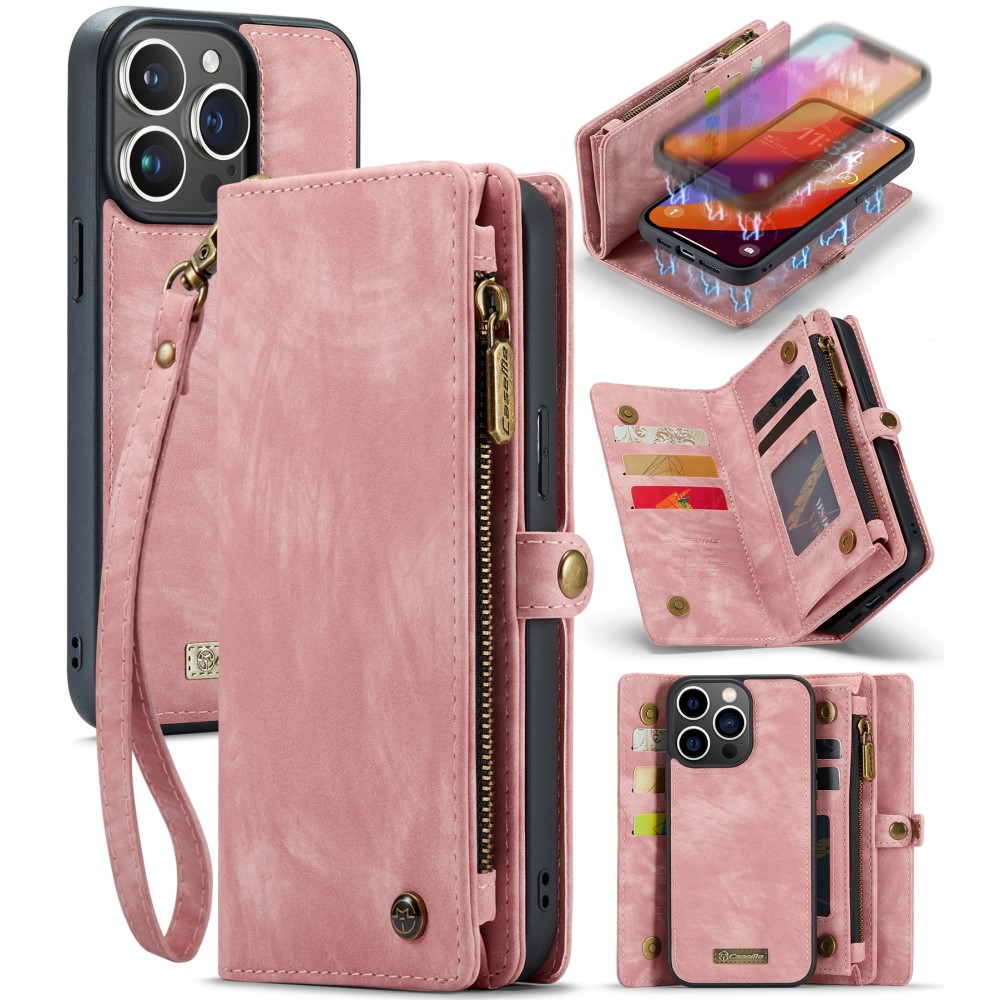 CASEME CASEME iPhone 16 Pro Max Fodral Multifunktionell Rosa - Teknikhallen.se