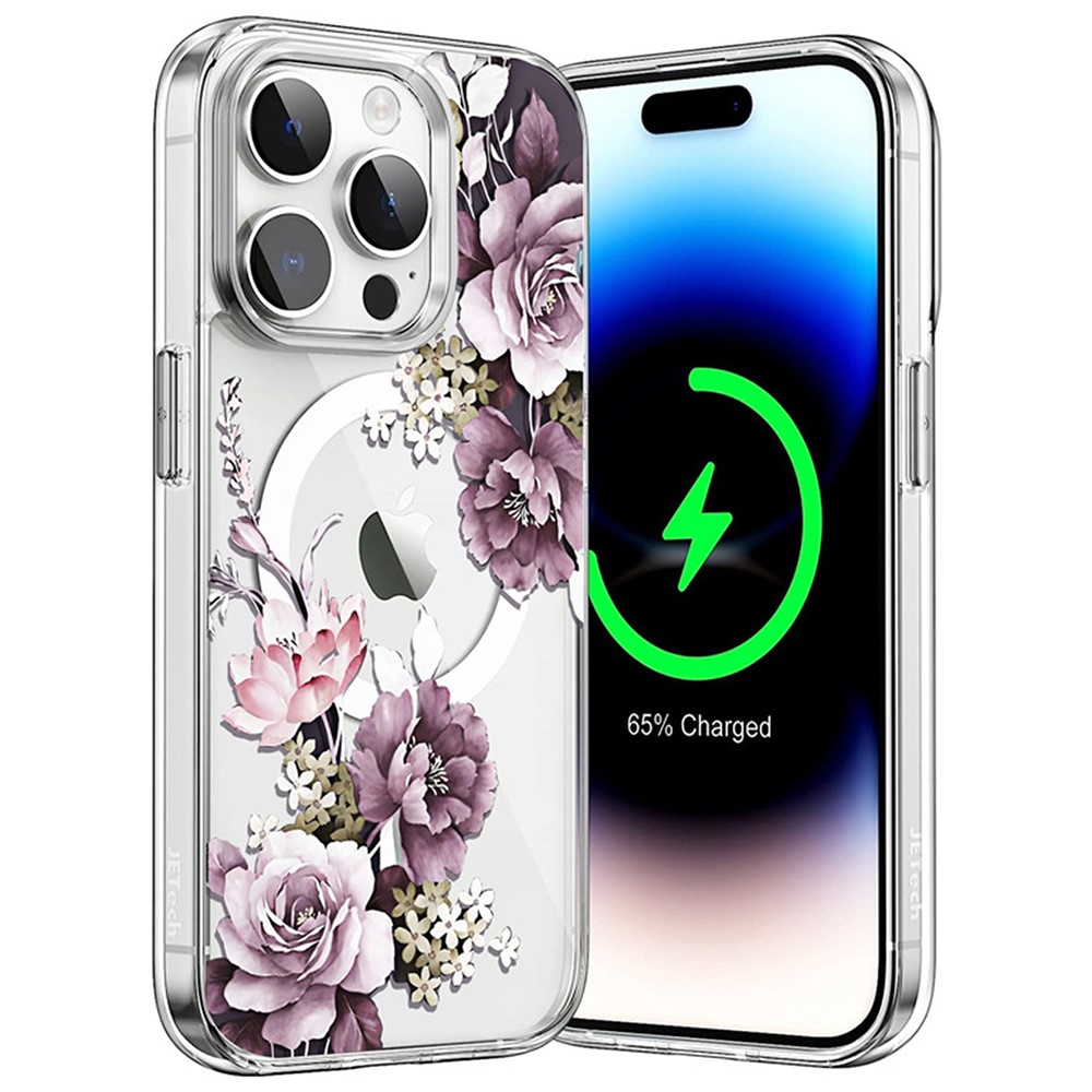  iPhone 16 Pro Skal MagSafe Blommor - Teknikhallen.se