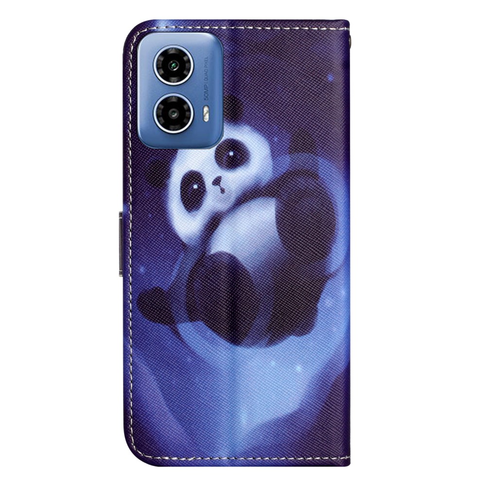  Motorola Moto G35 5G Fodral Med Tryck Panda - Teknikhallen.se