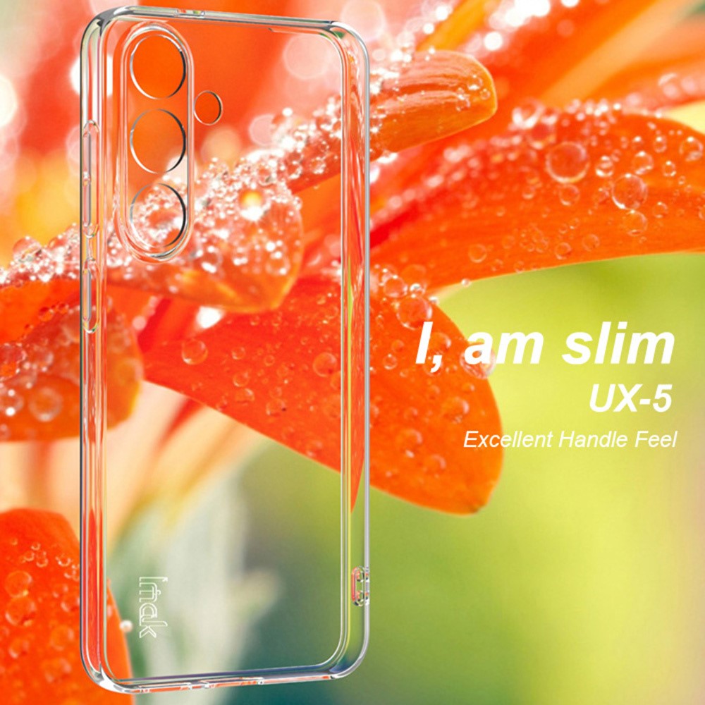 IMAK IMAK Samsung Galaxy S25 Skal TPU Slim Transparent - Teknikhallen.se