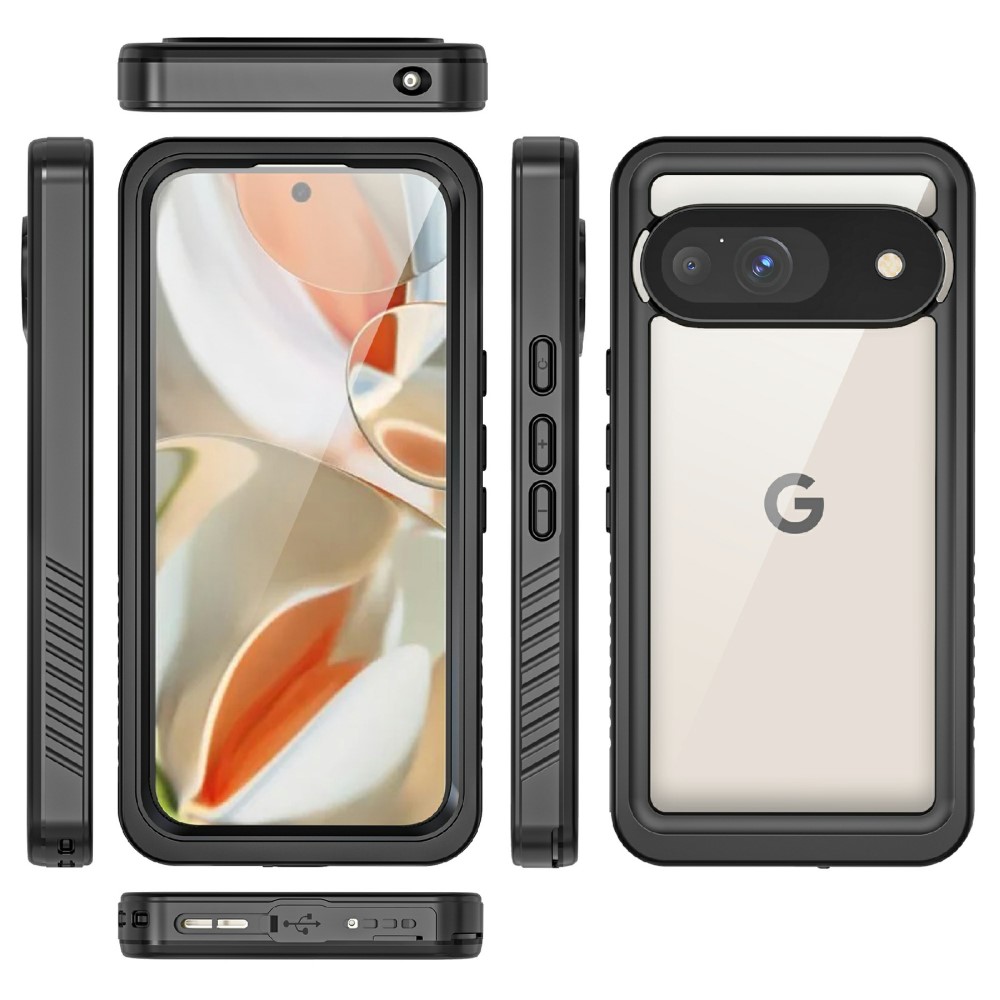 REDPEPPER REDPEPPER Google Pixel 9 Skal 360 Vattentätt IP68 Svart - Teknikhallen.se