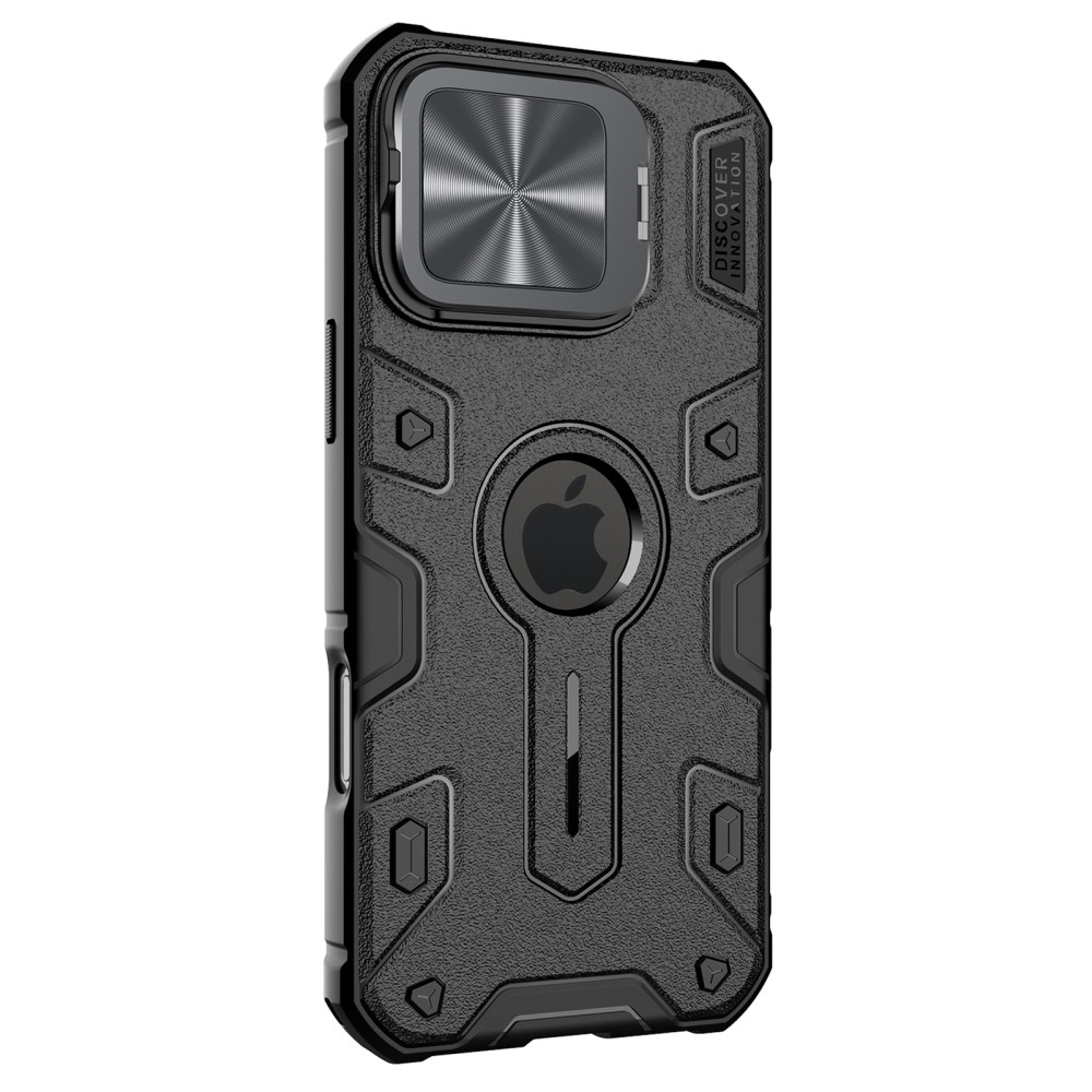 NILLKIN NILLKIN iPhone 16 Pro Max Skal MagSafe CamShield Armor Svart - Teknikhallen.se