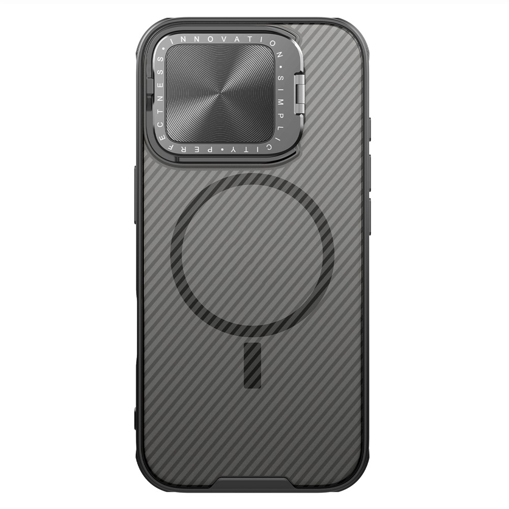 NILLKIN NILLKIN iPhone 16 Pro Max Skal MagSafe CamShield Prop Svart - Teknikhallen.se