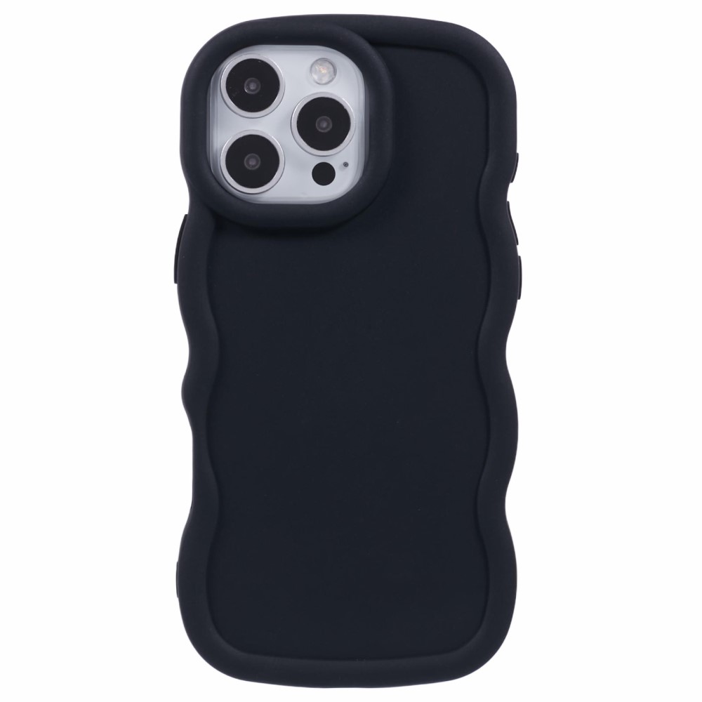  iPhone 16 Pro Mobilskal Wavy Svart - Teknikhallen.se