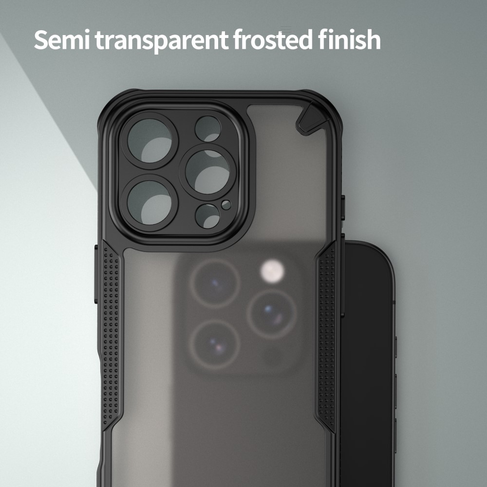  iPhone 16 Pro Skal Frosted Armor Series Svart - Teknikhallen.se