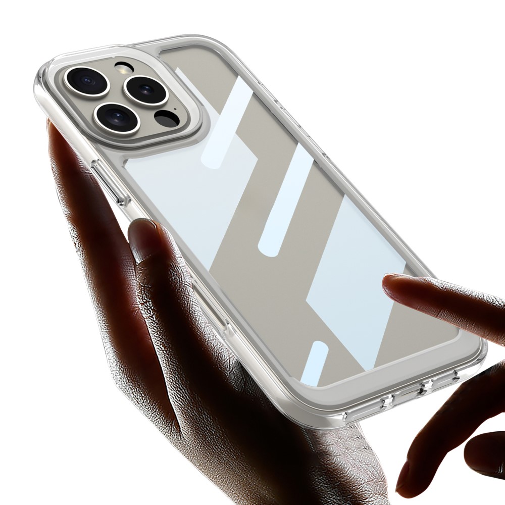 GKK GKK iPhone 16 Pro Skal Shockproof TPU Crystal Clear - Teknikhallen.se
