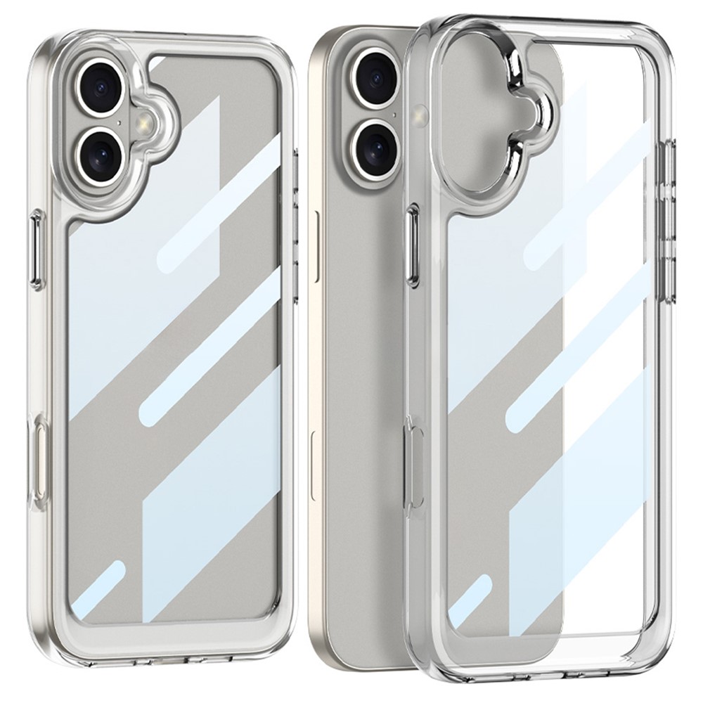 GKK GKK iPhone 16 Plus Skal Shockproof TPU Crystal Clear - Teknikhallen.se