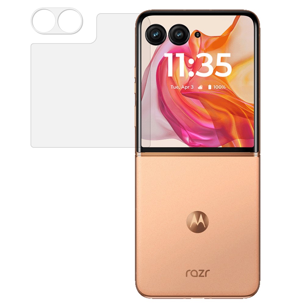  Motorola Razr 50 Ultra 5G Skärmskydd/Linsskydd Härdat Glas - Teknikhallen.se