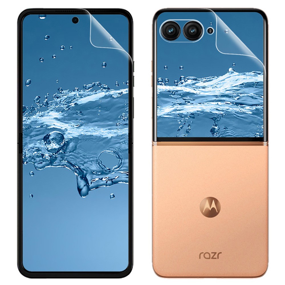 IMAK IMAK Motorola Razr 50 Ultra 5G Skärmskydd Heltäckande TPU - Teknikhallen.se