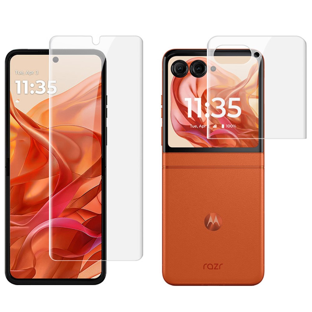 IMAK IMAK Motorola Razr 50 60 / 5G Skärmskydd Heltäckande TPU - Teknikhallen.se