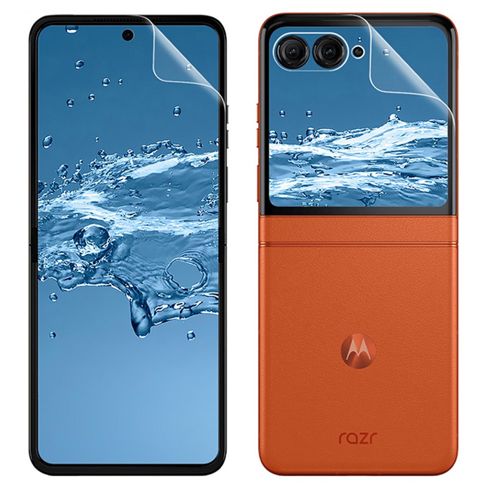 IMAK IMAK Motorola Razr 50 60 / 5G Skärmskydd Heltäckande TPU - Teknikhallen.se