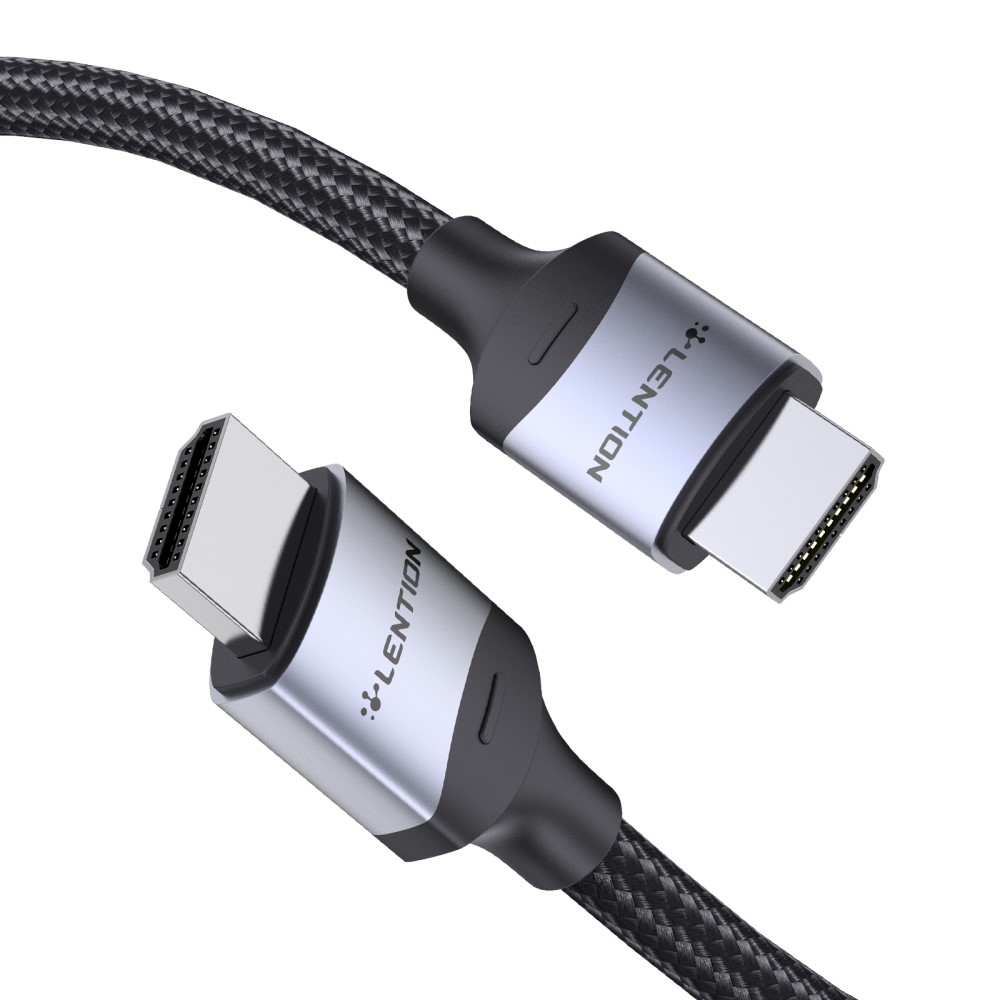 LENTION LENTION 1.5m 8K HDMI - HDMI Kabel Svart - Teknikhallen.se