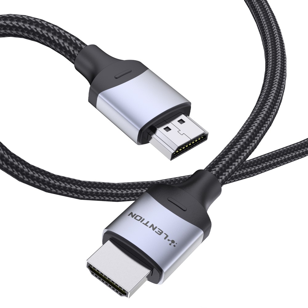 LENTION LENTION 1.5m 8K HDMI - HDMI Kabel Svart - Teknikhallen.se