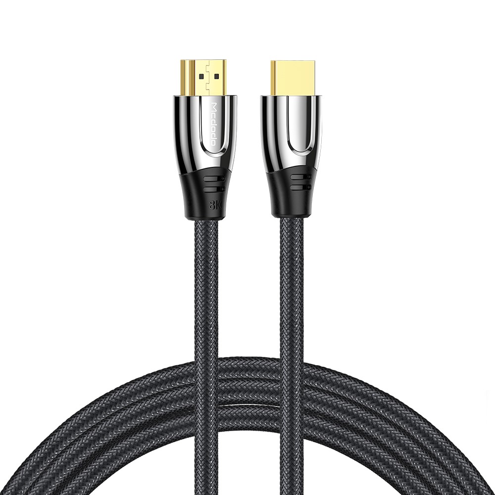 MCDODO Mcdodo 2m 8K HD HDMI - HDMI Kabel Svart - Teknikhallen.se