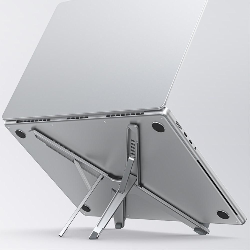 BONERUY BONERUY Vikbart Laptop Stativ Grå - Teknikhallen.se