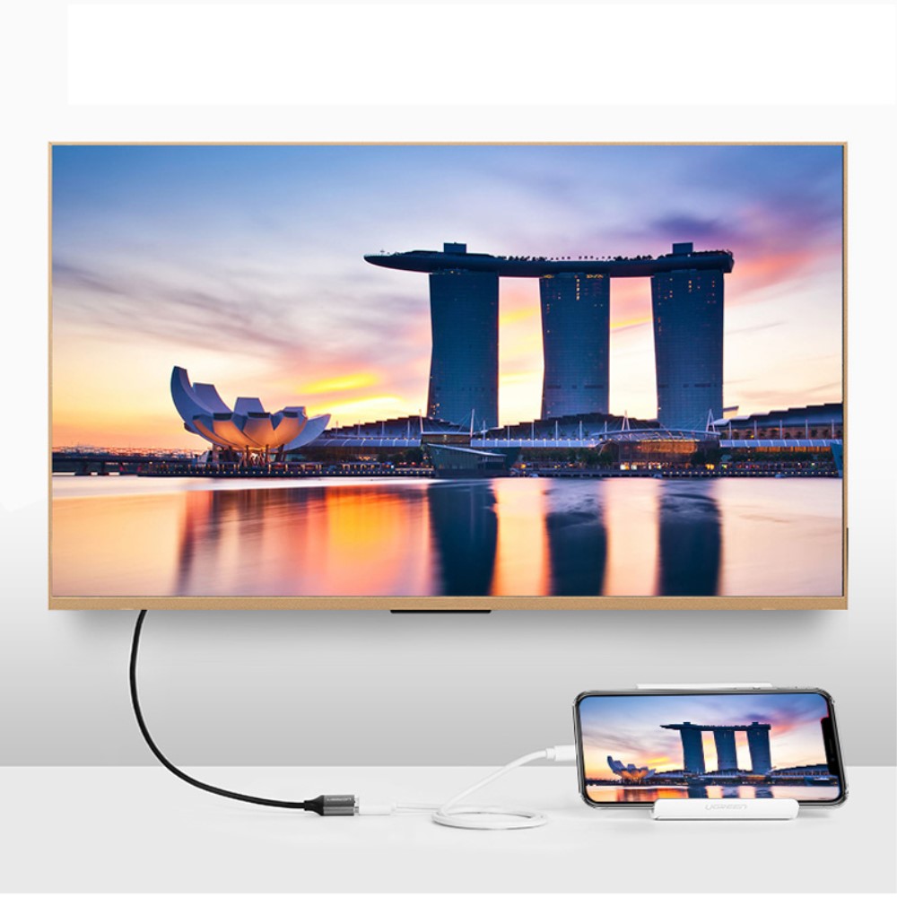 UGREEN UGREEN USB MHL - HDMI Kabel Svart - Teknikhallen.se
