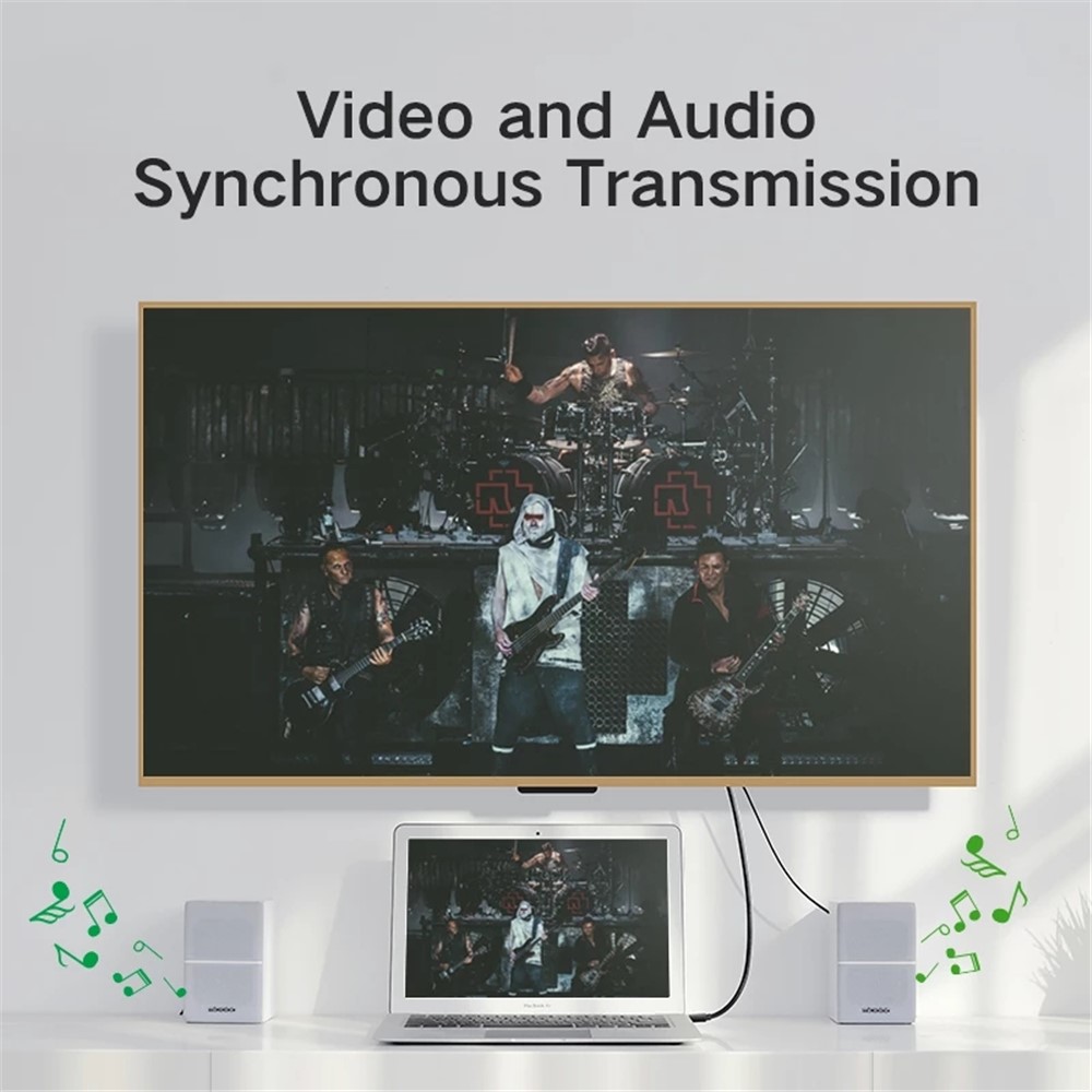 UGREEN UGREEN 1.5m Mini DisplayPort - HDMI Kabel Svart - Teknikhallen.se