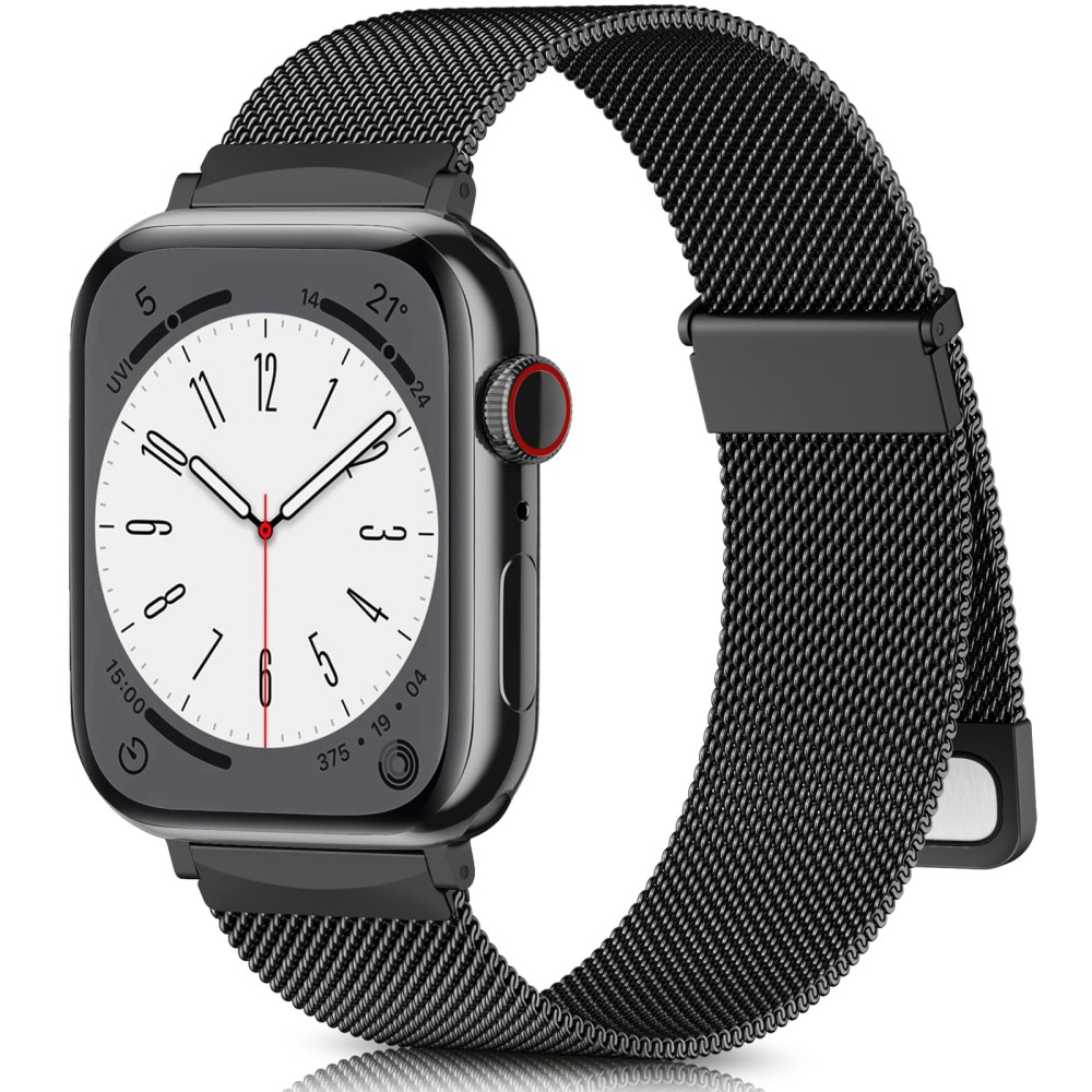  Apple Watch 42/44/45/46/49 mm Armband Milanese Loop - Teknikhallen.se