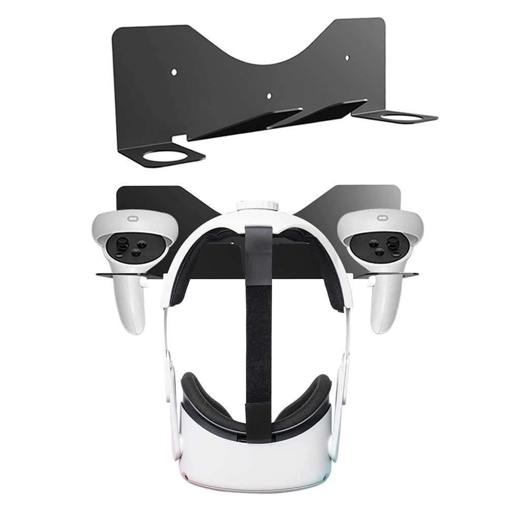 JYS JYS Meta Quest 2 / PS VR2 Väggfäst För Headset & Kontroll Svart - Teknikhallen.se