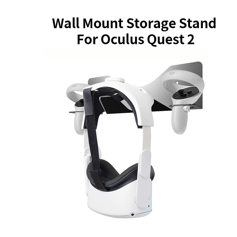JYS JYS Meta Quest 2 / PS VR2 Väggfäst För Headset & Kontroll Svart - Teknikhallen.se