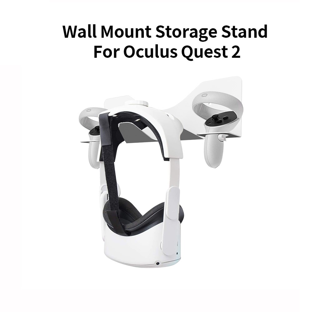 JYS JYS Meta Quest 2 / PS VR2 Väggfäst För Headset & Kontroll Vit - Teknikhallen.se