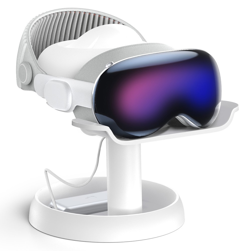 AMVR AMVR Apple Vision Pro / VR Headset Ställ Vit - Teknikhallen.se