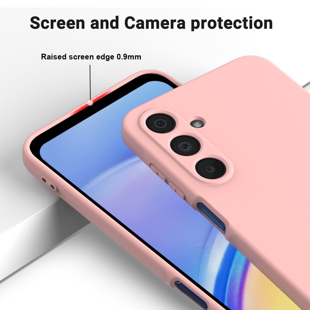  Samsung Galaxy A16 Skal Liquid Silikon Rosa - Teknikhallen.se