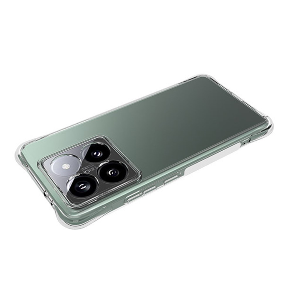  Xiaomi 14T Pro Skal TPU Shockproof Transparent - Teknikhallen.se