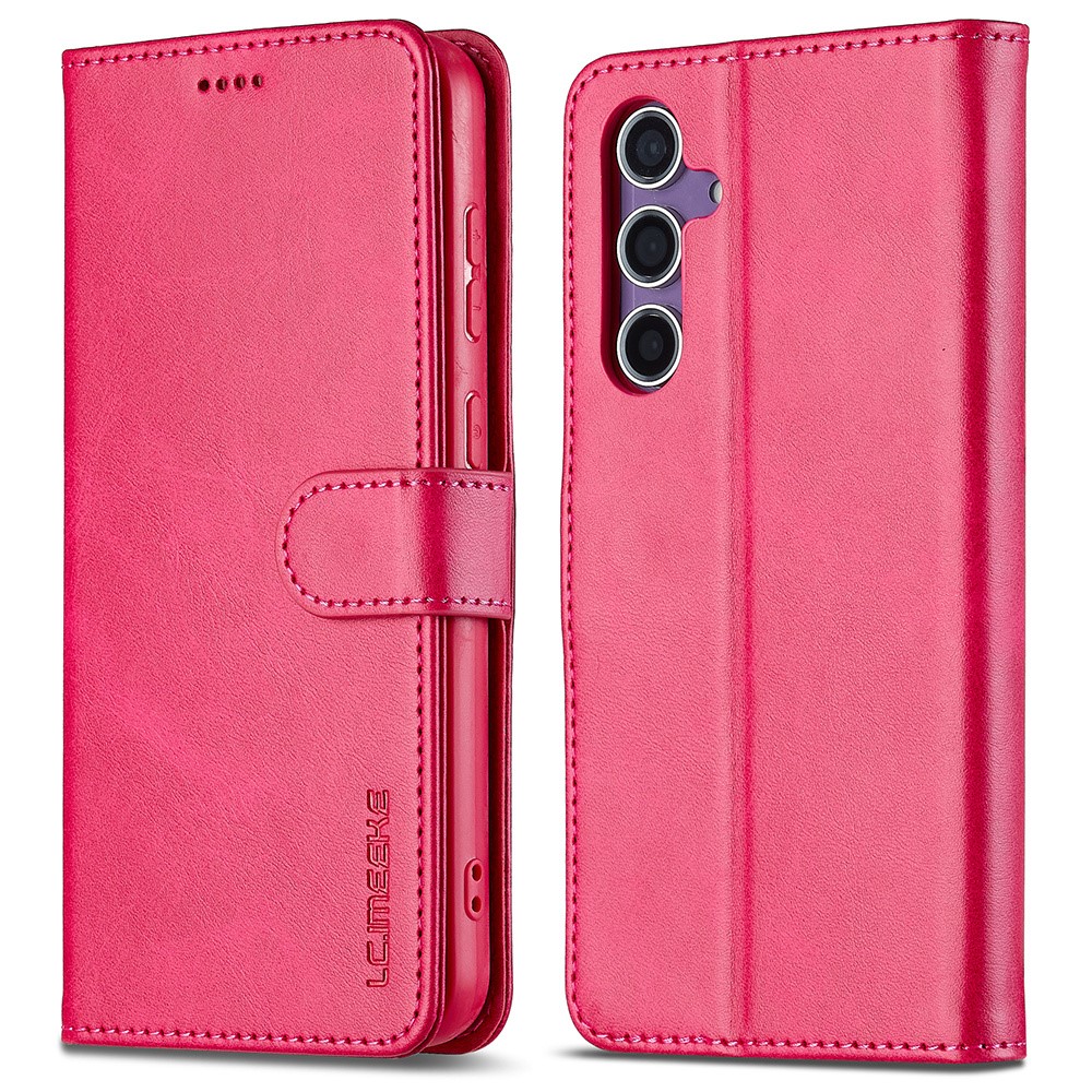 LC.IMEEKE LC.IMEEKE Samsung Galaxy A16 Fodral Läder Rosa - Teknikhallen.se