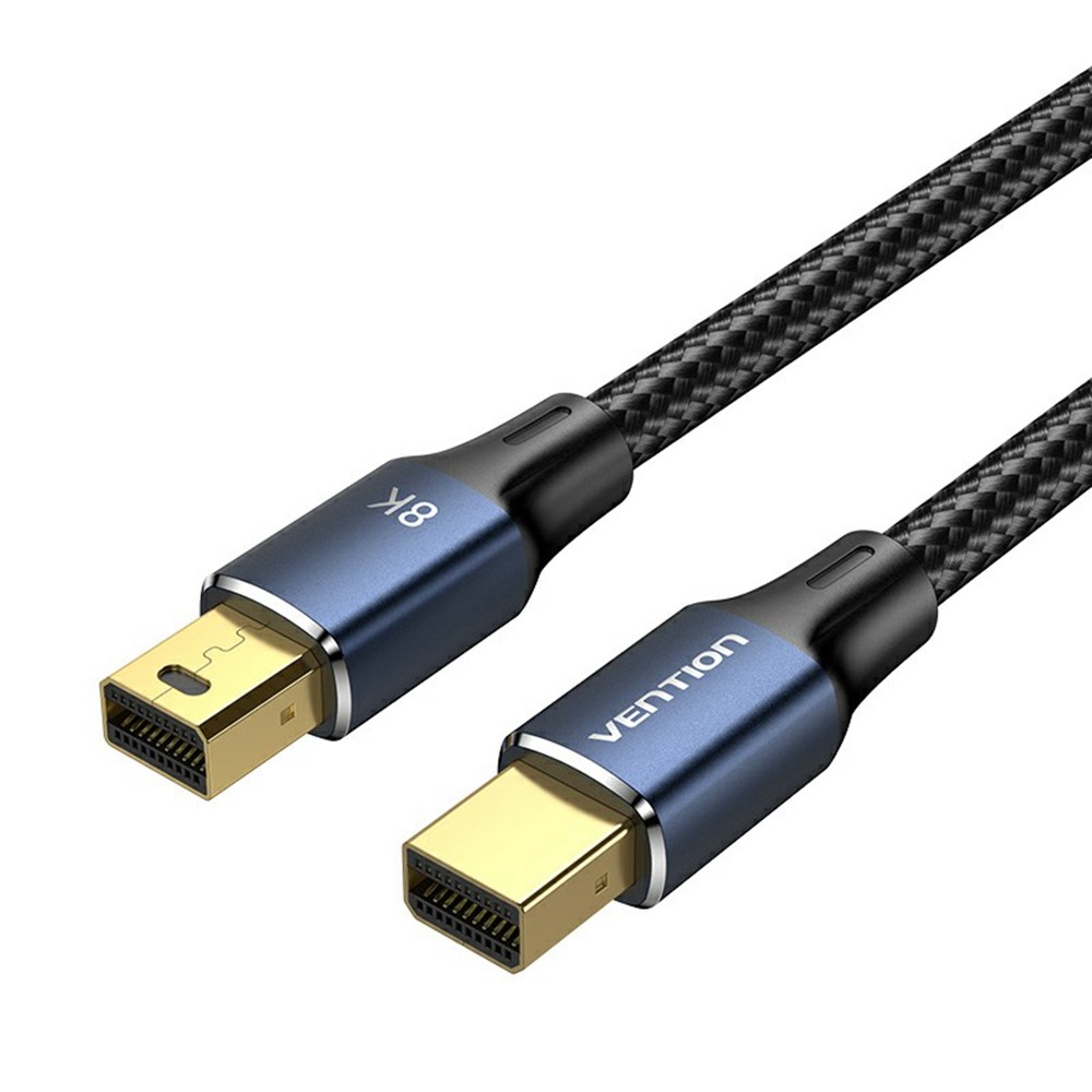  1.5 m Mini DisplayPort Hane 8k 60Hz / 4K 144Hz Kabel Svart - Teknikhallen.se