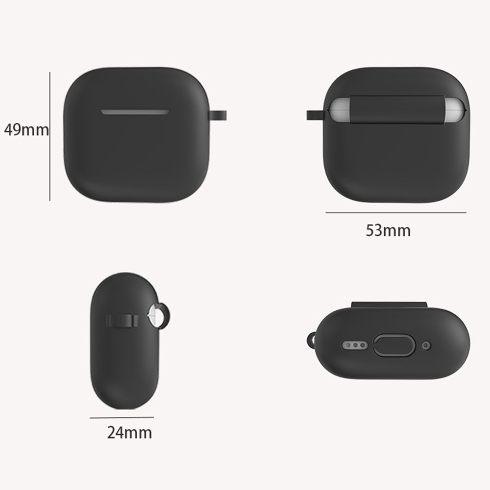  AirPods 4 Skal Med Karbinhake Inkl. Fodral Grön - Teknikhallen.se