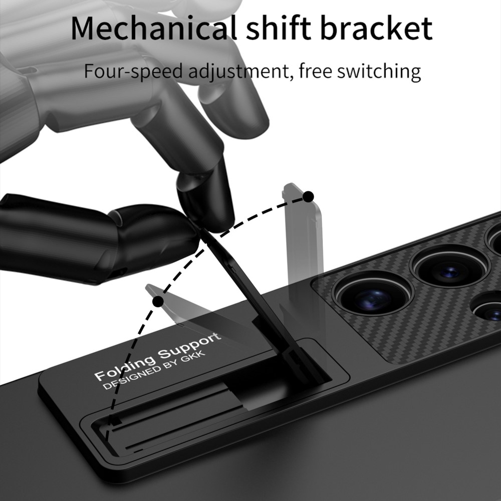 GKK GKK Samsung Galaxy S25 Ultra Skal Kickstand Slim Grön - Teknikhallen.se