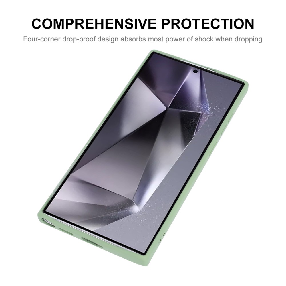 ENKAY ENKAY Samsung Galaxy S25 Ultra Skal Silikon Mörk Blå - Teknikhallen.se