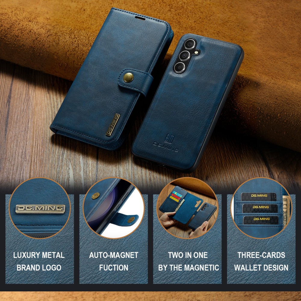 DG.MING DG.MING Samsung Galaxy A36 5G/A56 5G 2in1 Fodral / Skal Blå - Teknikhallen.se