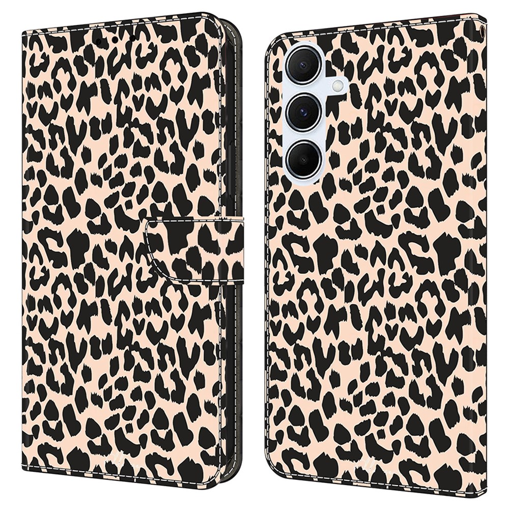  Samsung Galaxy A36 5G/A56 5G Fodral Leopard Tryck - Teknikhallen.se