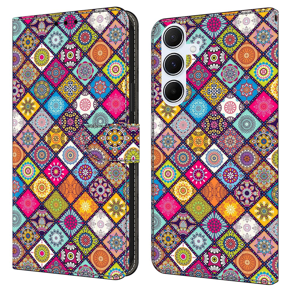  Samsung Galaxy A36 5G/A56 5G Fodral Mandala Blommor - Teknikhallen.se